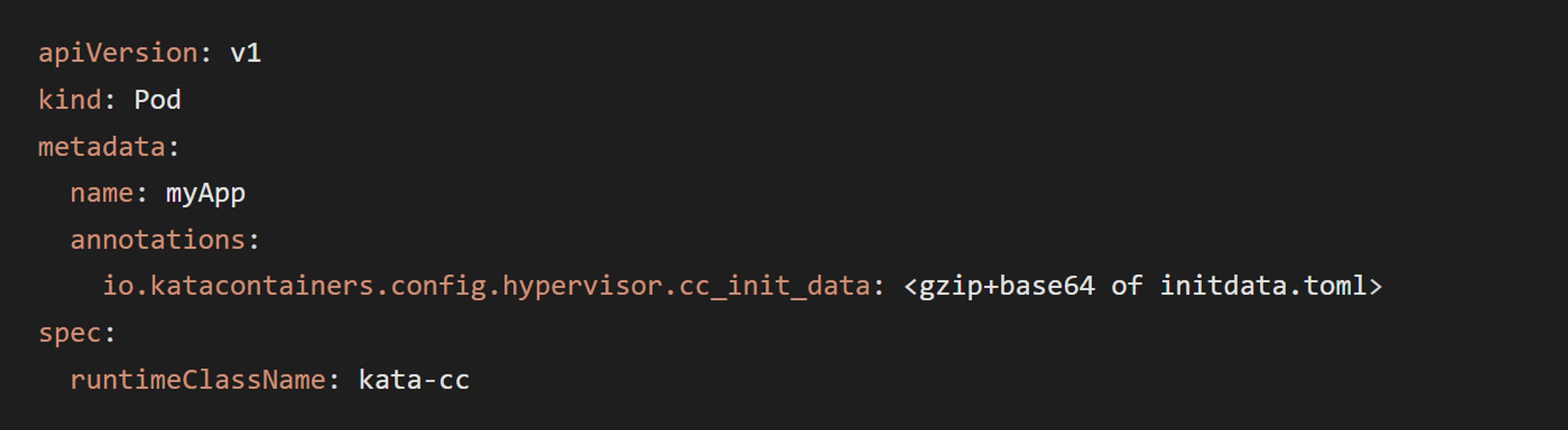 Opting a workload in takes a single line